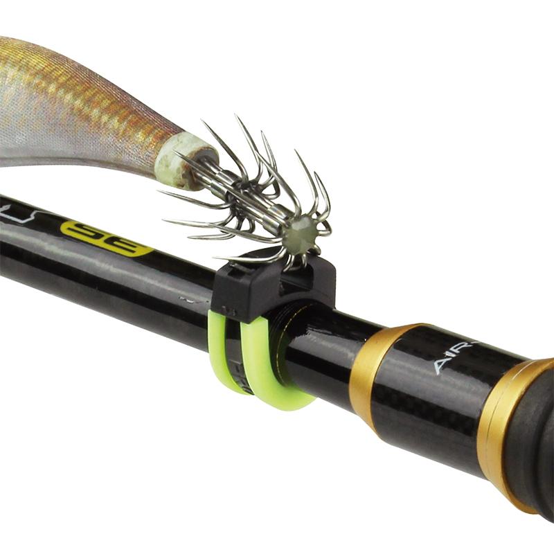 10pcs Plastic Fish Hook Secure Holders, Fishing Rod Hook Keepers Tackle  Accessory, Random Colors