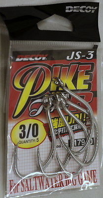 DECOY Jigging Assist Hook Type-R Pike JS-3