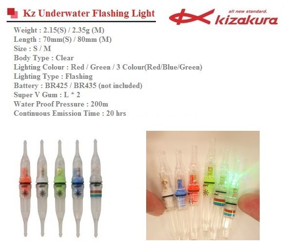 Kizakura underwater LED Flashing Light