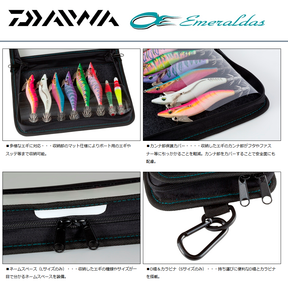 Daiwa Emeraldas Egi Holder Squid Jig Case VB size : L