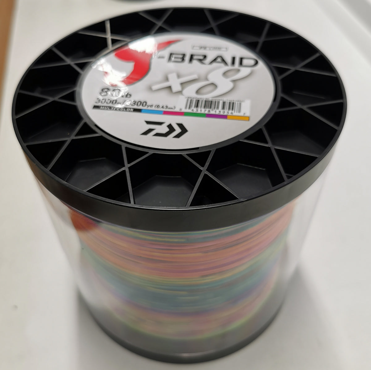 Daiwa J-BRAID X8 PE Line 3000m Multi Color