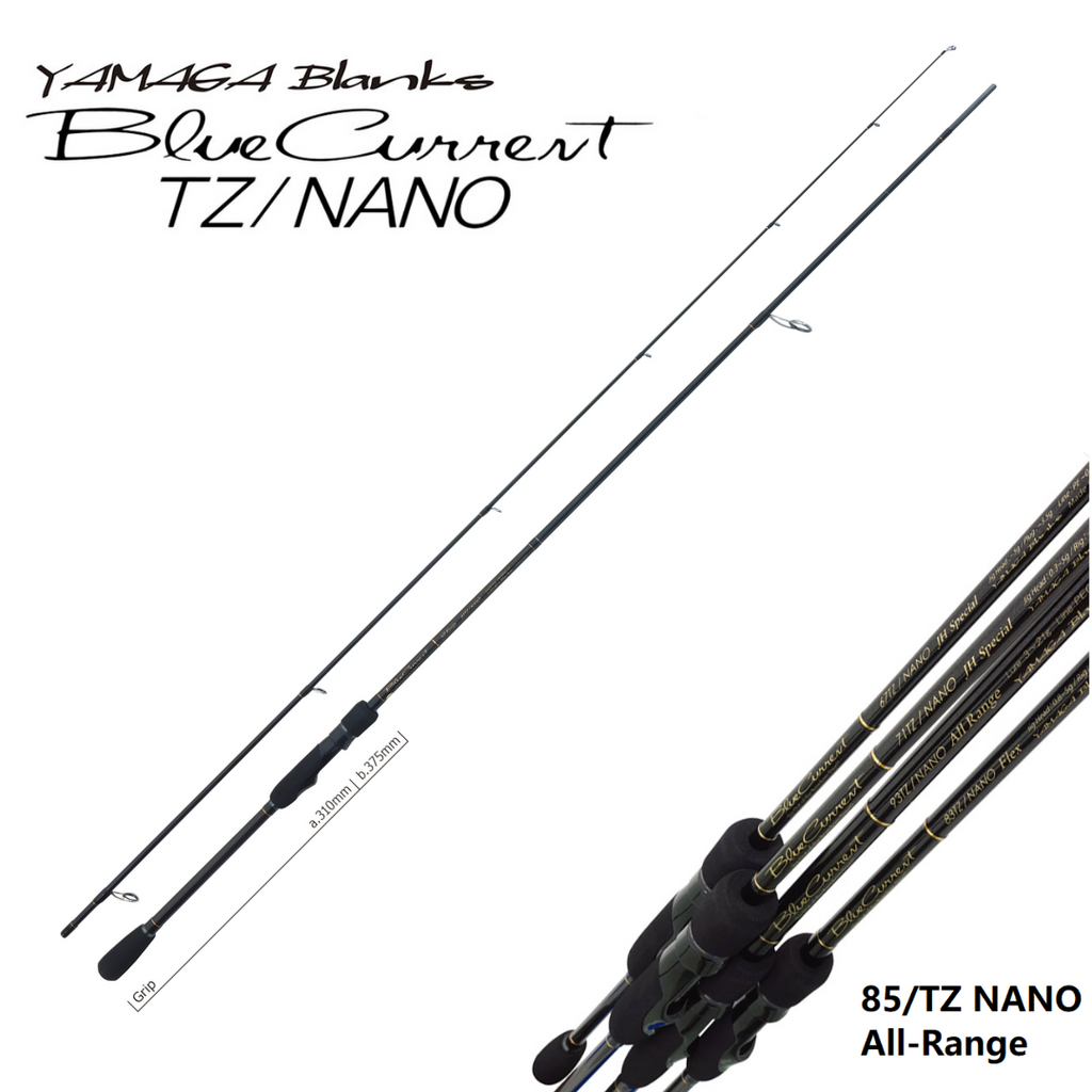 ヤマガ BlueCurrent 85/TZ NANO All-Range YAMAGA Blanks Blue Current TZ 85/TZ NANO All-Range Spinning