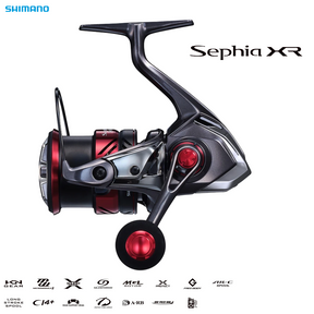 Shimano Sephia XR Spinning Reel for Squid Fishing