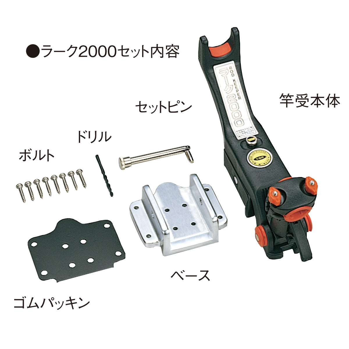 Daiichiseiko Lark 2000 Rod Holder for boat fishing