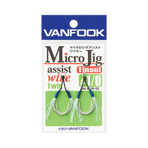 VANFOOK MICRO JIG ASSIST HOOKS TWIN MJW-05