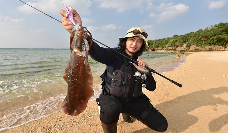 Yamashita Egi-Oh K Shallow Reef Special Squid Jig Size #3.5SS (Super Shallow)