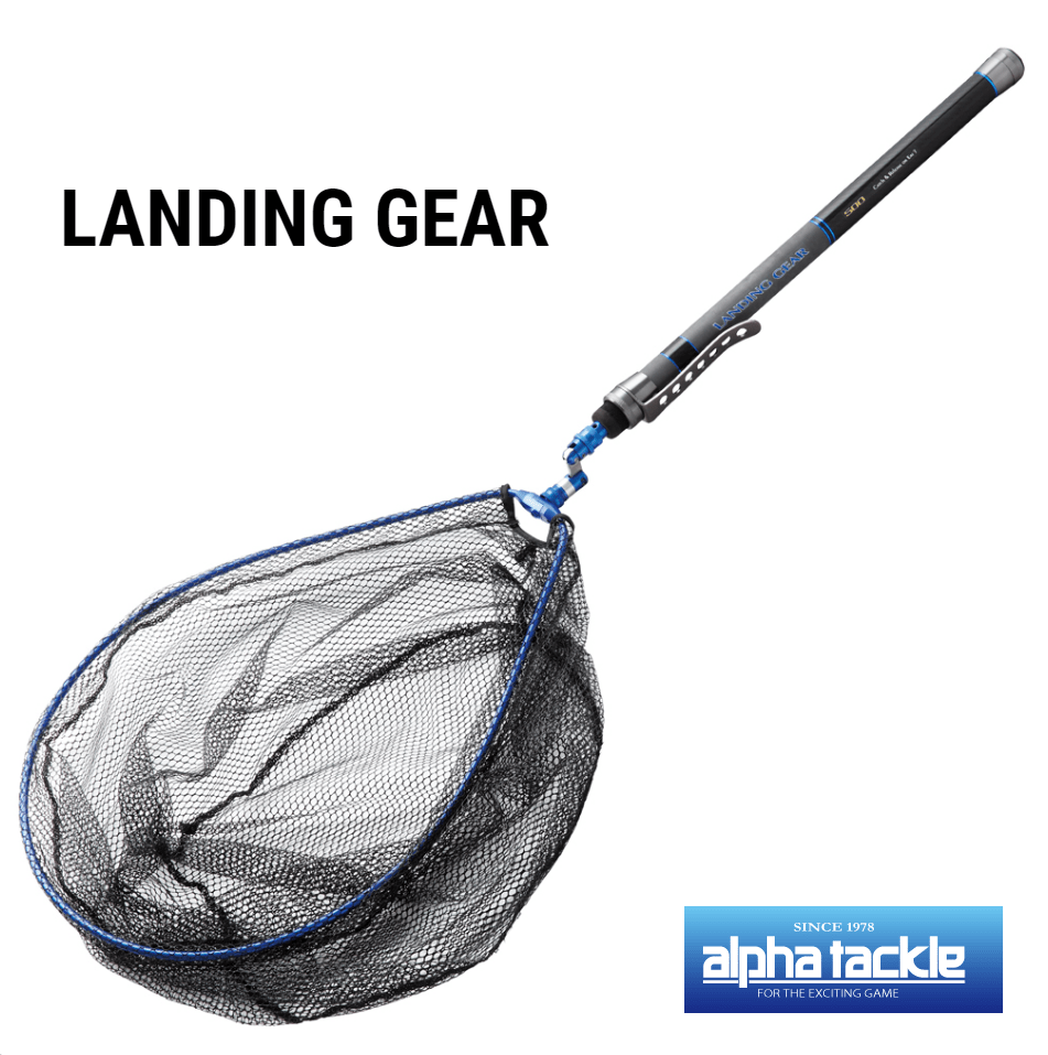 Alpha Tackle Landing Gear - Pole, Frame, Net & Joint Set - Coastal Fishing Tackle