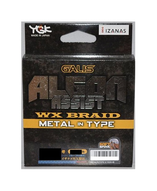 YGK Galis Algon Assist WX Braid METAL Type
