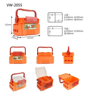 MEIHO VERSUS VW-2055 / VS-7055 System Tackle Box - Coastal Fishing Tackle