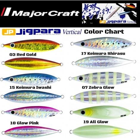 Major Craft Jigpara Vertical jig Slow Pitch 300g - Coastal Fishing Tackle