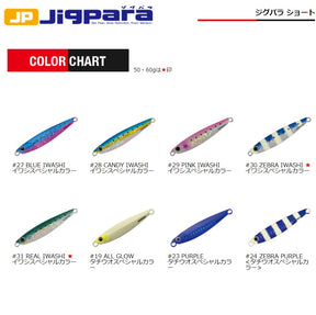 Major Craft Jigpara Short Slow Fall Metal Jig 20g