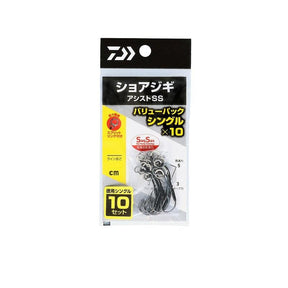 DAIWA SHORE JIGGING SINGLE ASSIST HOOK Value Pack