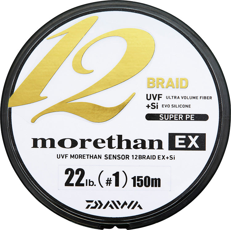 Daiwa UVF MORETHAN 12 BRAID EX+Si 150m