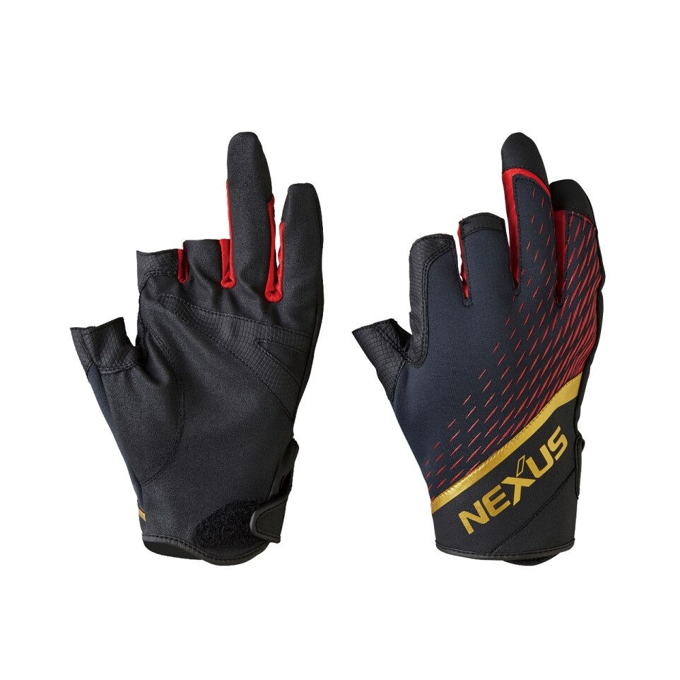 Shimano Nexus Windproof Gloves GL-102V (Three Fingers Out)