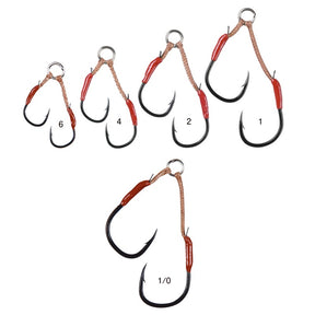 Gamakatsu Double Assist Hooks 59 Light for Metal Jig