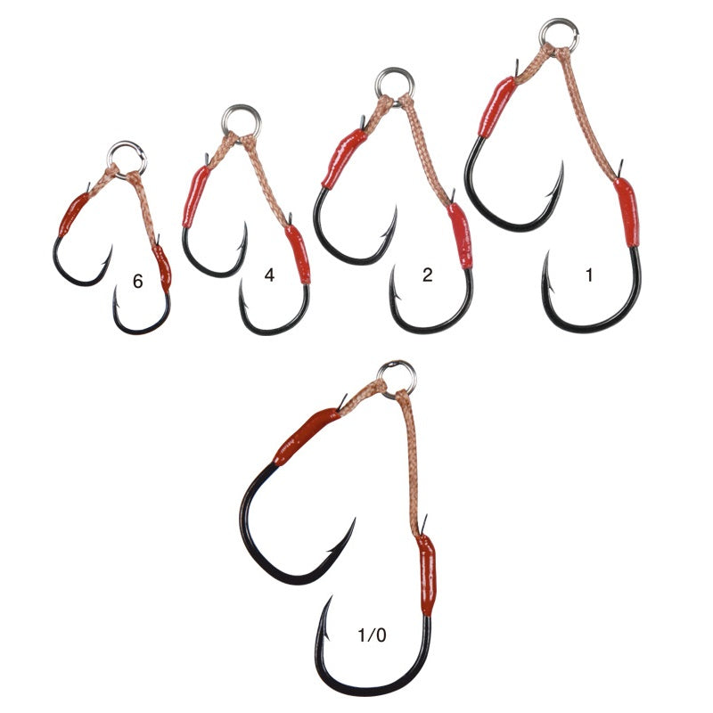 Gamakatsu Double Assist Hooks 59 Light for Metal Jig