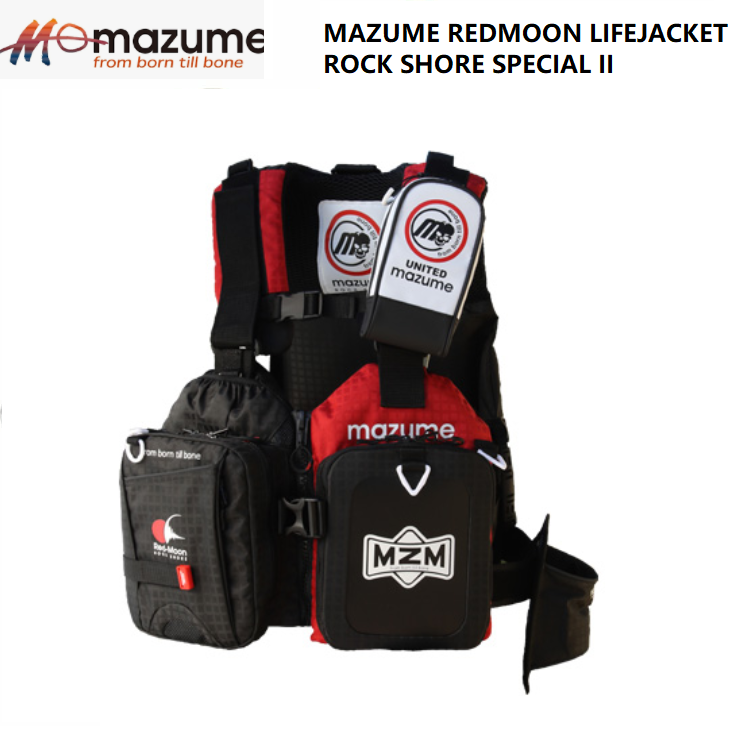 MAZUME REDMOON LIFEJACKET ROCK SHORE SPECIAL II MZLJ-442 / MZLJ-443