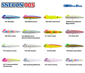 Blue Blue SURFACE PLUG SNECON 90S