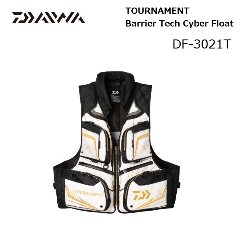 2021 NEW DAIWA TOURNAMENT Barrier Tech Cyber Float LIFE JACKET DF-3021T
