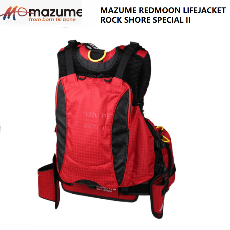 MAZUME REDMOON LIFEJACKET ROCK SHORE SPECIAL II MZLJ-442 / MZLJ-443