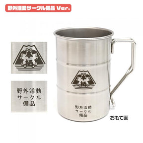 YURU CAMP x DRESS Drum Can Mug