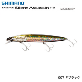 Shimano Exsence Silent Assassin 140S FLASH BOOST Sinking Minnow XM-214T
