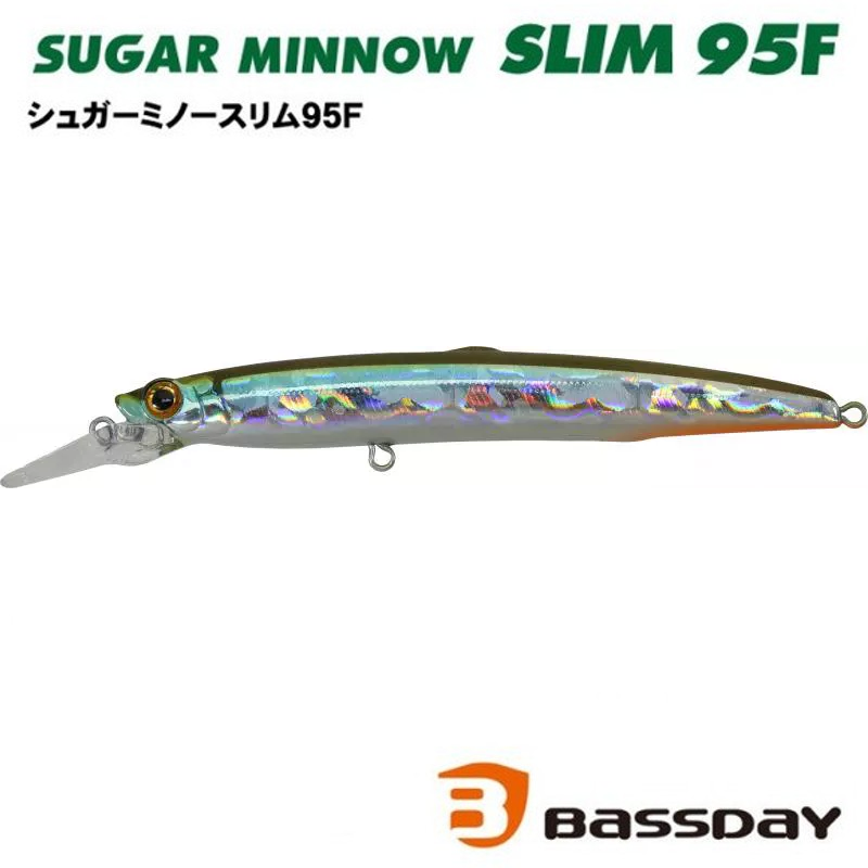 BASSDAY SUGAR SLIM 95F MINNOW 95mm 6.3g