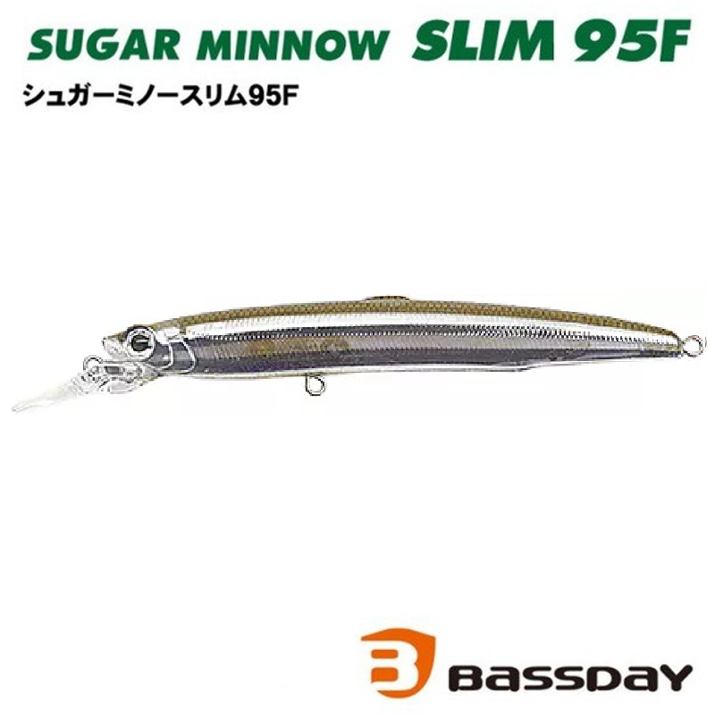 BASSDAY SUGAR SLIM 95F MINNOW 95mm 6.3g