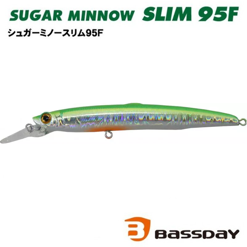 BASSDAY SUGAR SLIM 95F MINNOW 95mm 6.3g