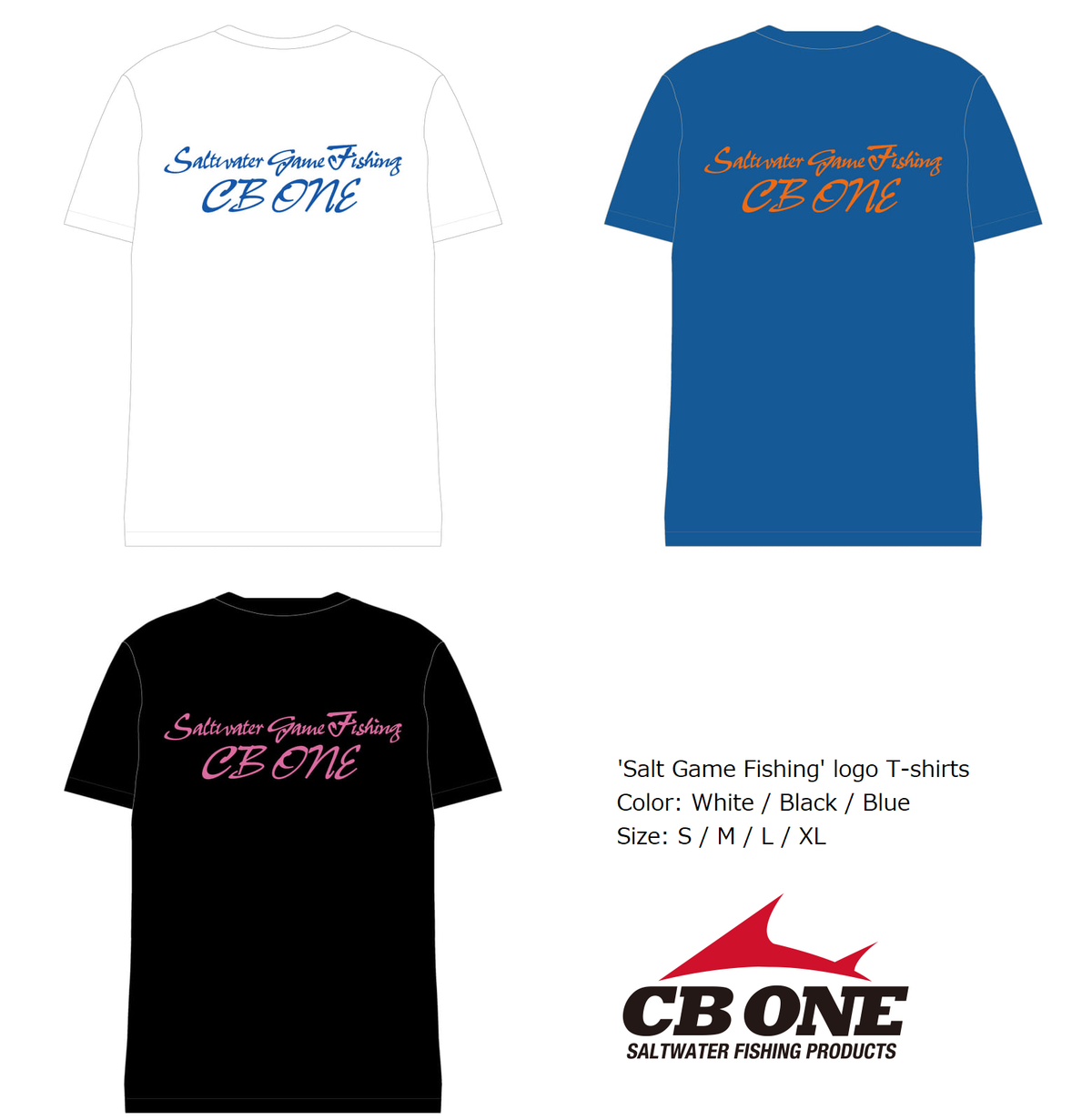 CB ONE SGF logo T-shirts