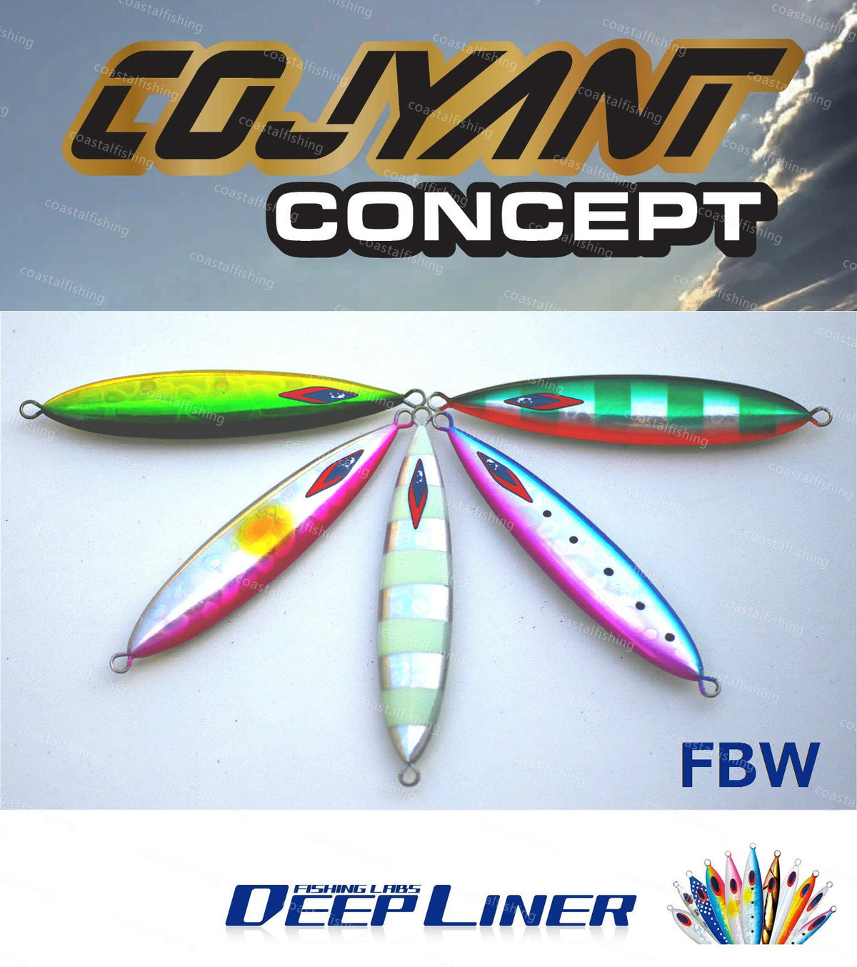 Cojyant Metal Jig FBW 800g