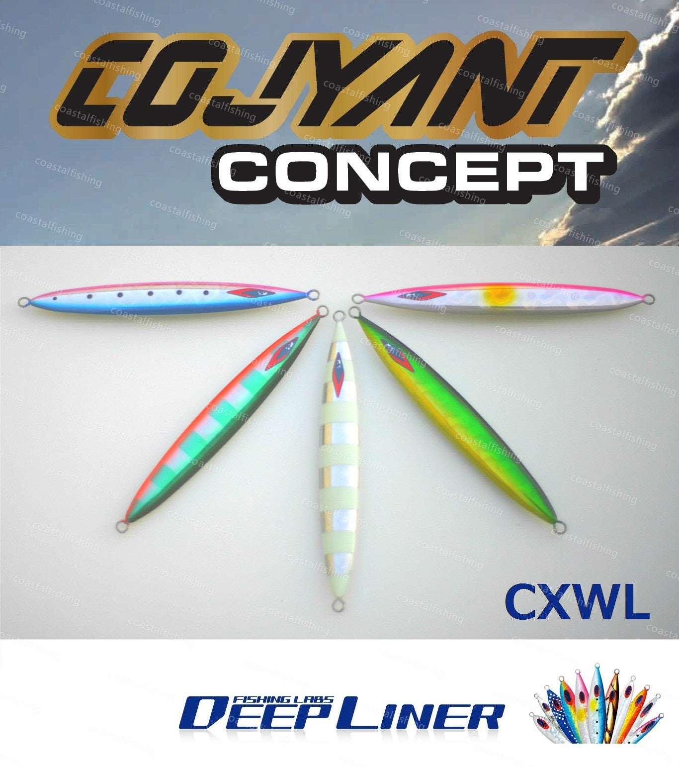 Cojyant Metal Jig CXWL 600g