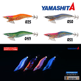 Yamashita Egi-Oh K 490 Glow KEIMURA(UV) Squid Jig Size #4.0 - Coastal Fishing Tackle