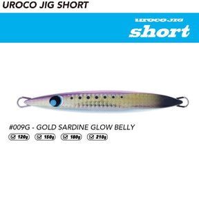 Uroco Jig Short  Model 120g